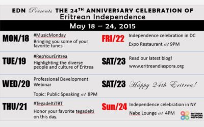 Eritrean Independence Social Media Week 2015