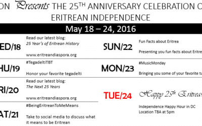 Eritrean Independence Social Media Week 2016