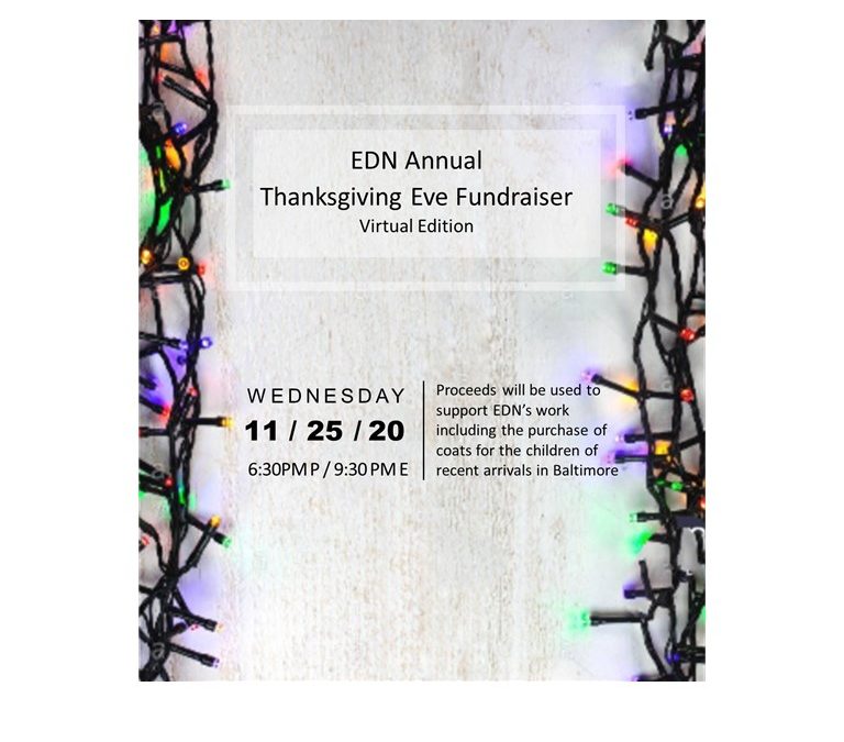 Annual Thanksgiving Eve Fundraiser